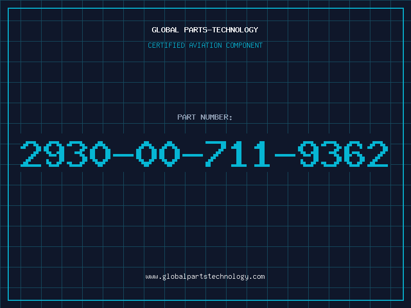 Aviation Part 2930-00-711-9362