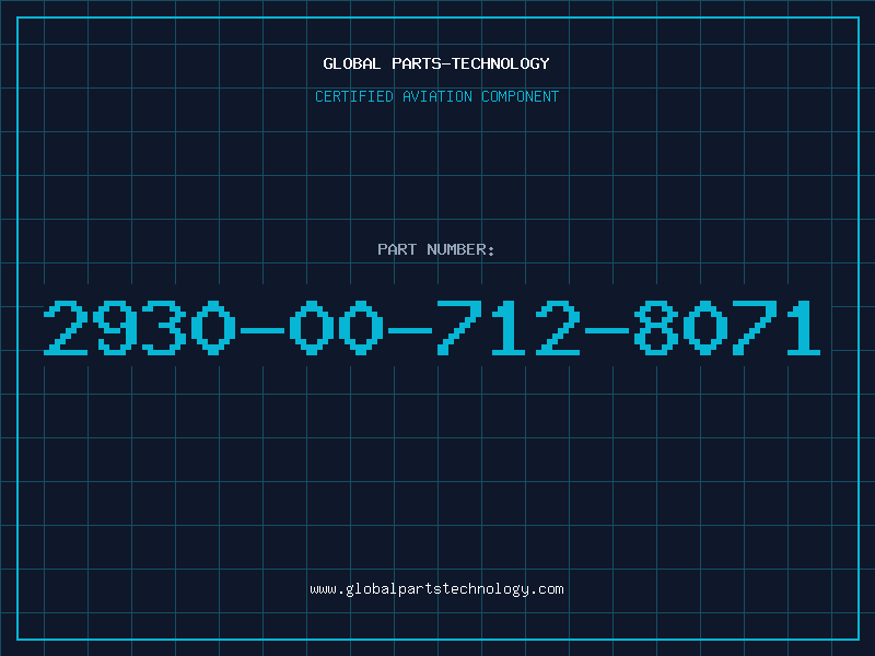 Aviation Part 2930-00-712-8071