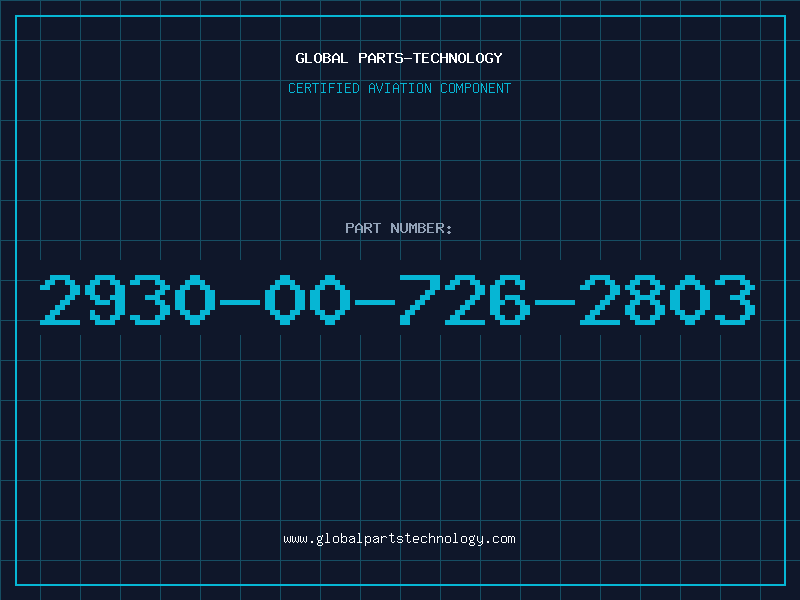 Aviation Part 2930-00-726-2803