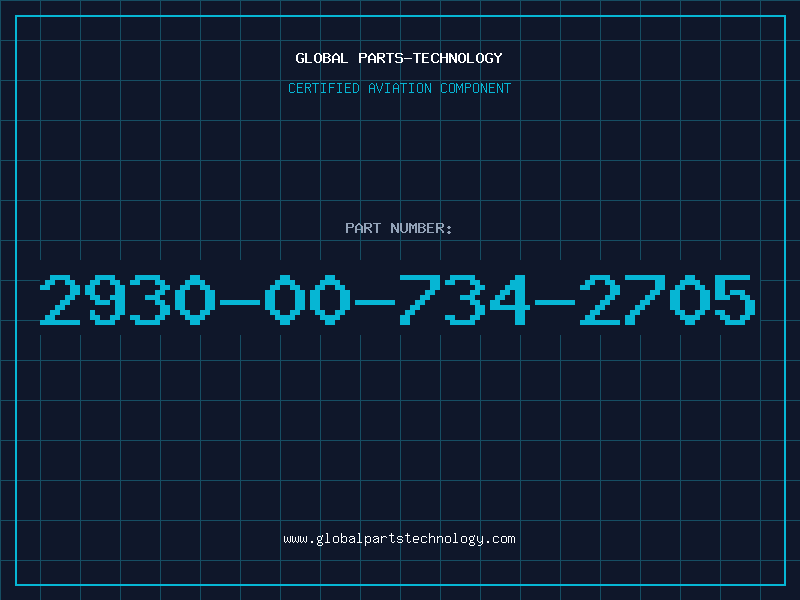 Aviation Part 2930-00-734-2705