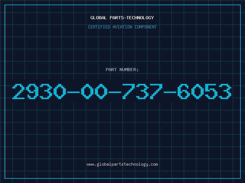 Aviation Part 2930-00-737-6053