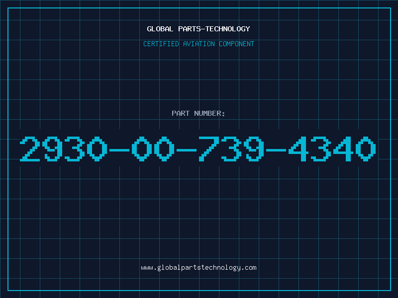 Aviation Part 2930-00-739-4340