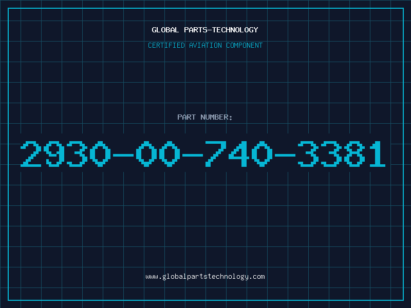 Aviation Part 2930-00-740-3381