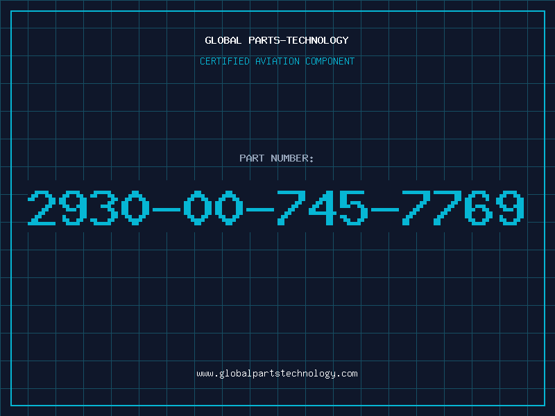 Aviation Part 2930-00-745-7769