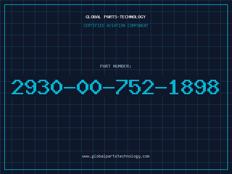 Aviation Part 2930-00-752-1898