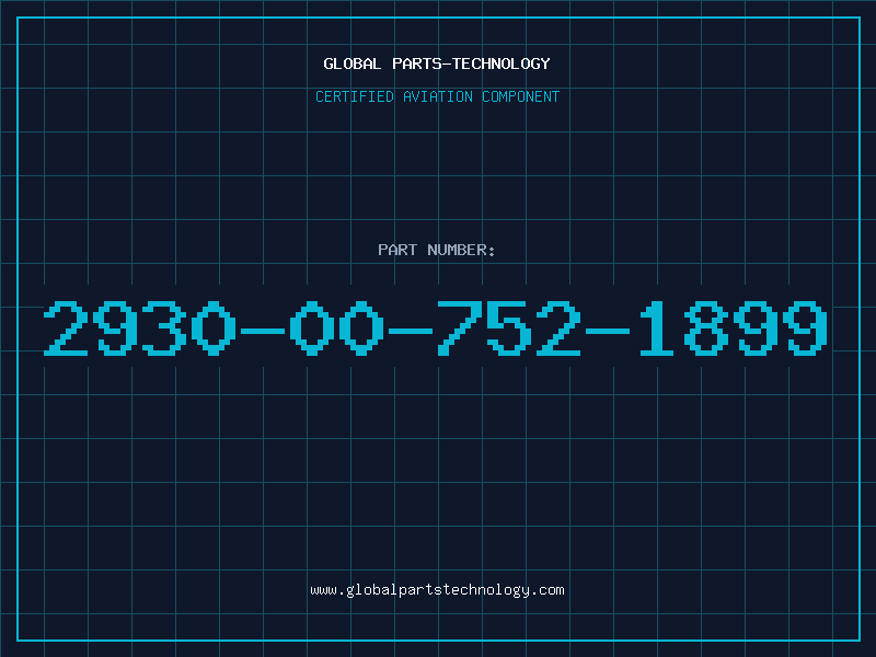 Aviation Part 2930-00-752-1899