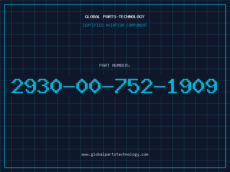Aviation Part 2930-00-752-1909