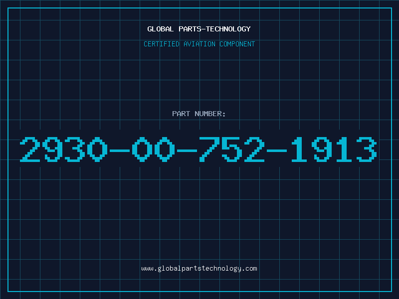 Aviation Part 2930-00-752-1913