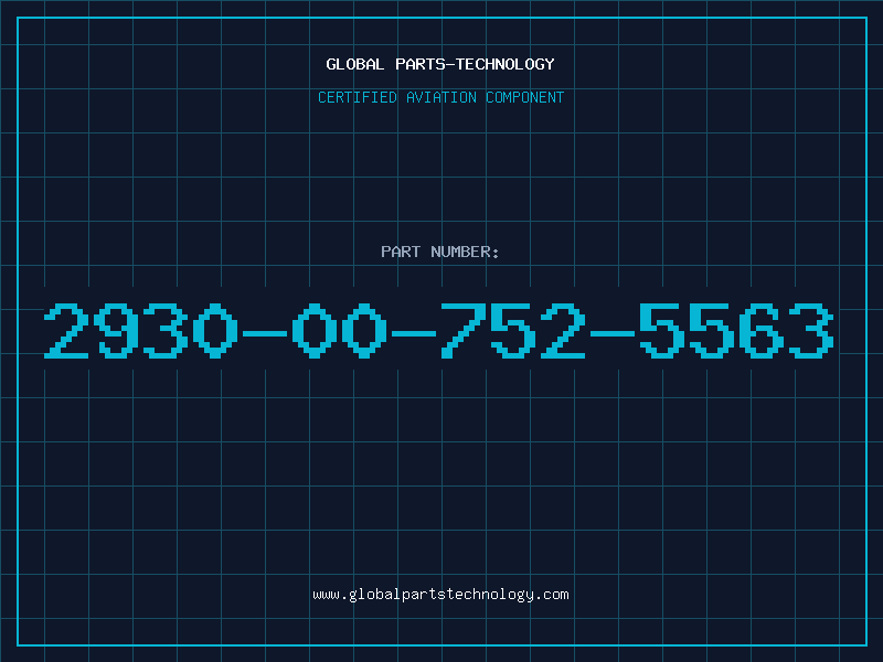 Aviation Part 2930-00-752-5563