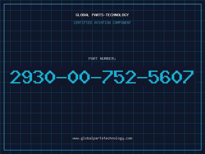 Aviation Part 2930-00-752-5607