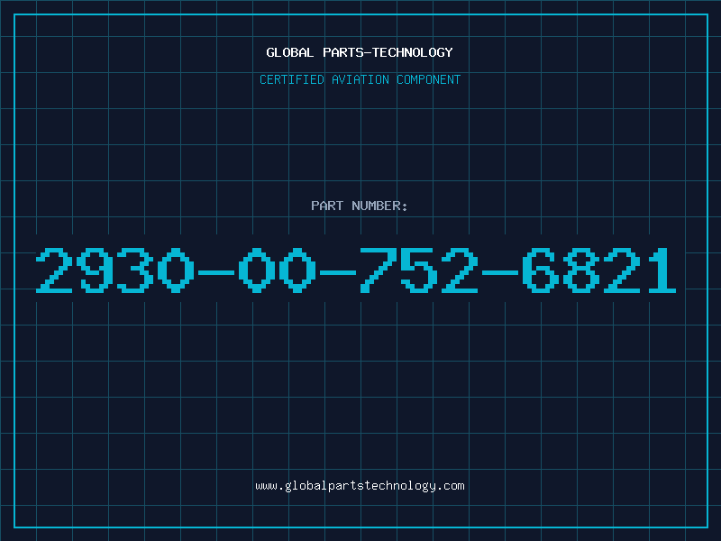 Aviation Part 2930-00-752-6821