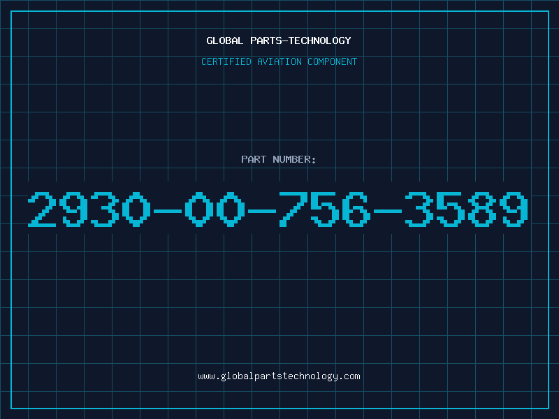 Aviation Part 2930-00-756-3589