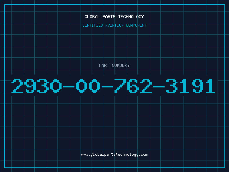 Aviation Part 2930-00-762-3191