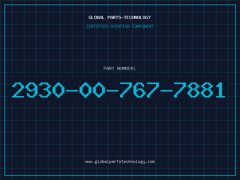Aviation Part 2930-00-767-7881