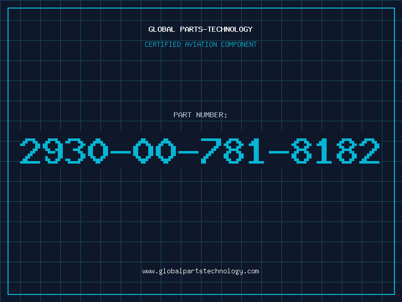 Aviation Part 2930-00-781-8182