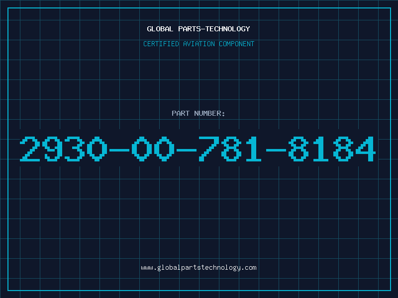 Aviation Part 2930-00-781-8184