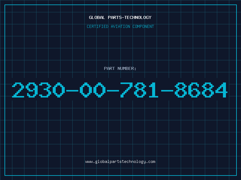 Aviation Part 2930-00-781-8684