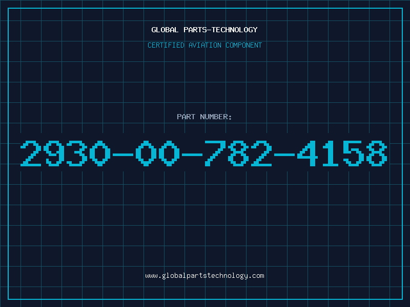 Aviation Part 2930-00-782-4158