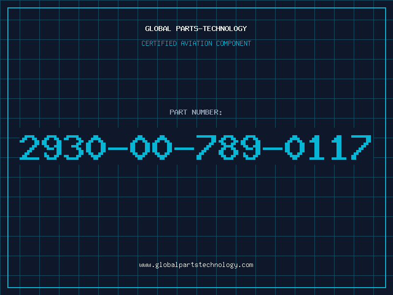 Aviation Part 2930-00-789-0117