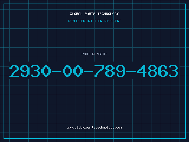 Aviation Part 2930-00-789-4863