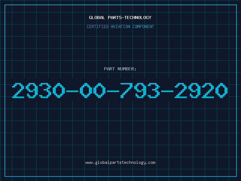 Aviation Part 2930-00-793-2920
