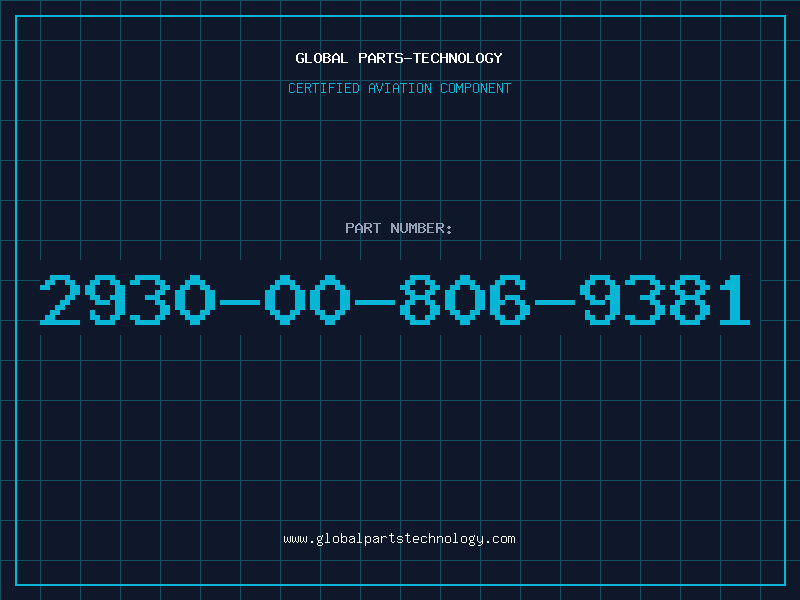 Aviation Part 2930-00-806-9381