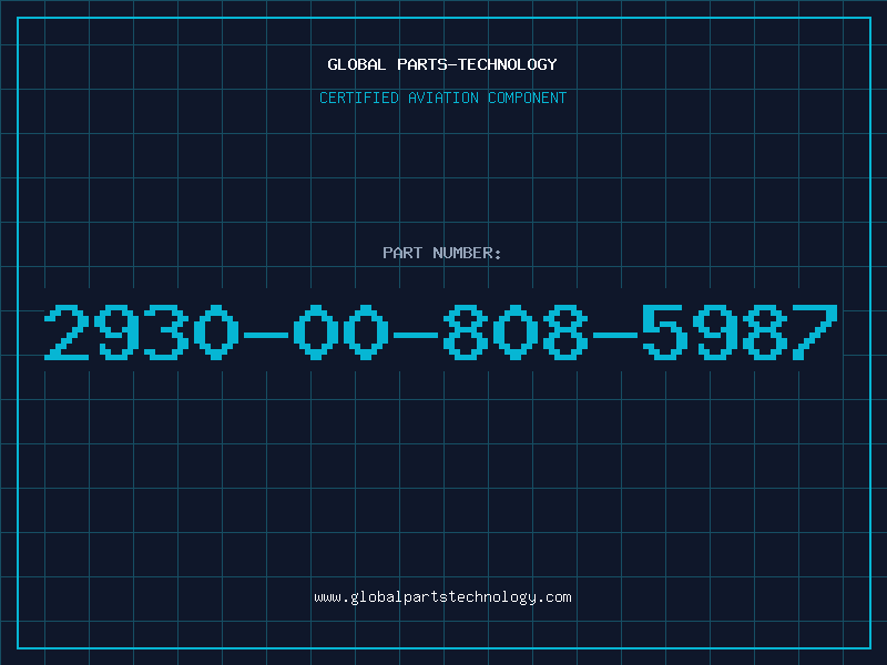 Aviation Part 2930-00-808-5987