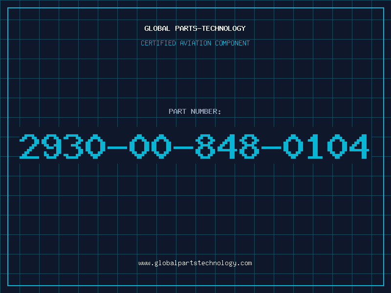 Aviation Part 2930-00-848-0104