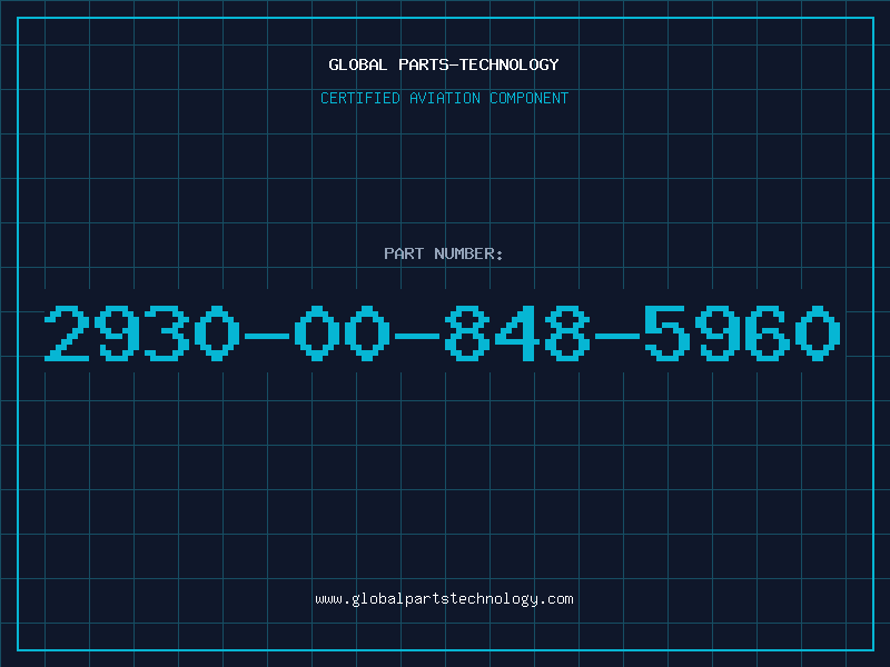 Aviation Part 2930-00-848-5960