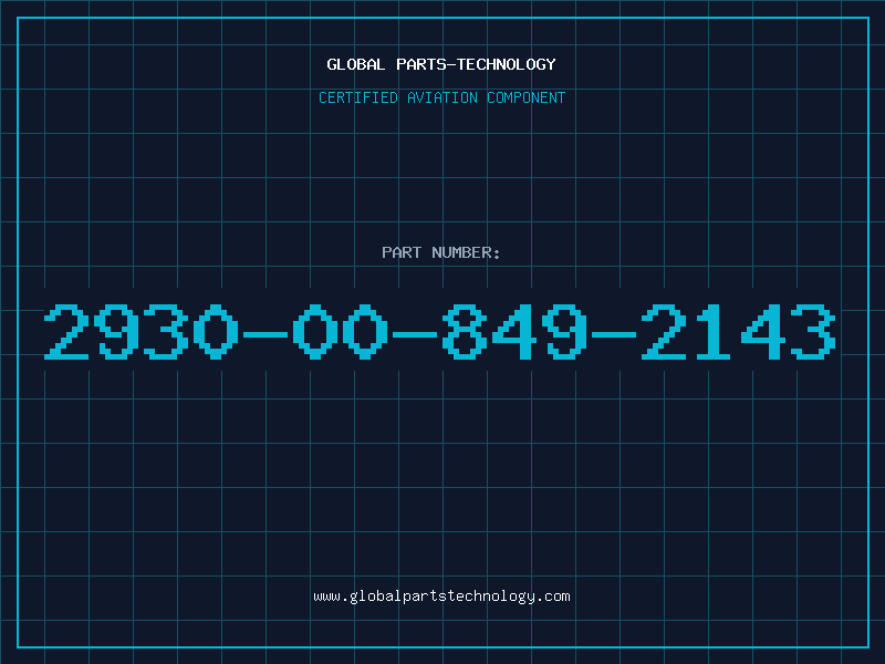 Aviation Part 2930-00-849-2143