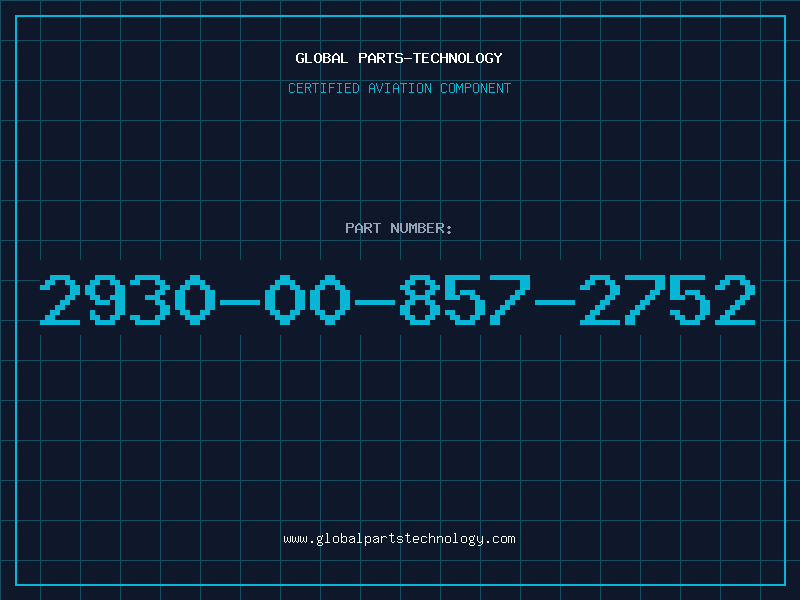 Aviation Part 2930-00-857-2752