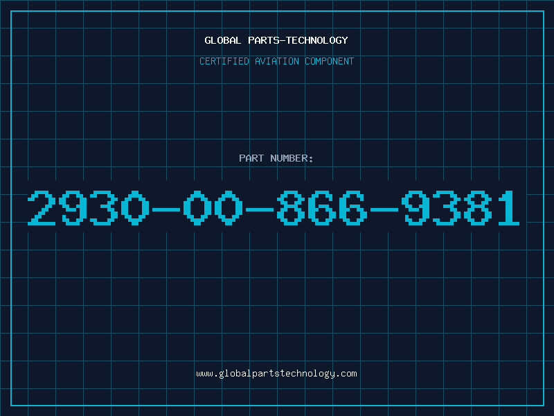 Aviation Part 2930-00-866-9381