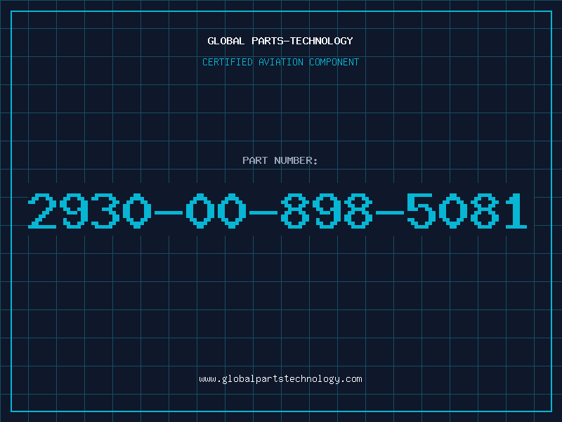 Aviation Part 2930-00-898-5081