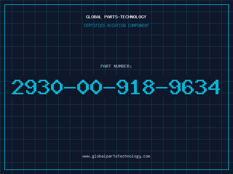 Aviation Part 2930-00-918-9634