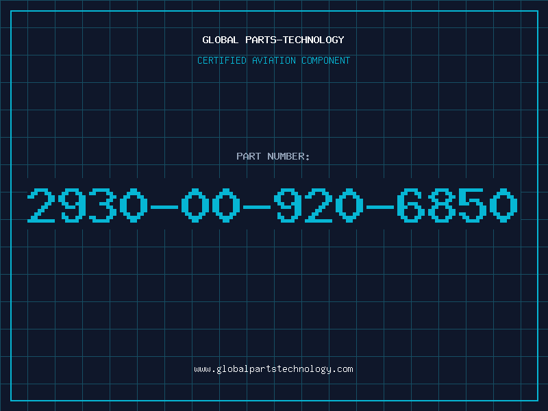 Aviation Part 2930-00-920-6850