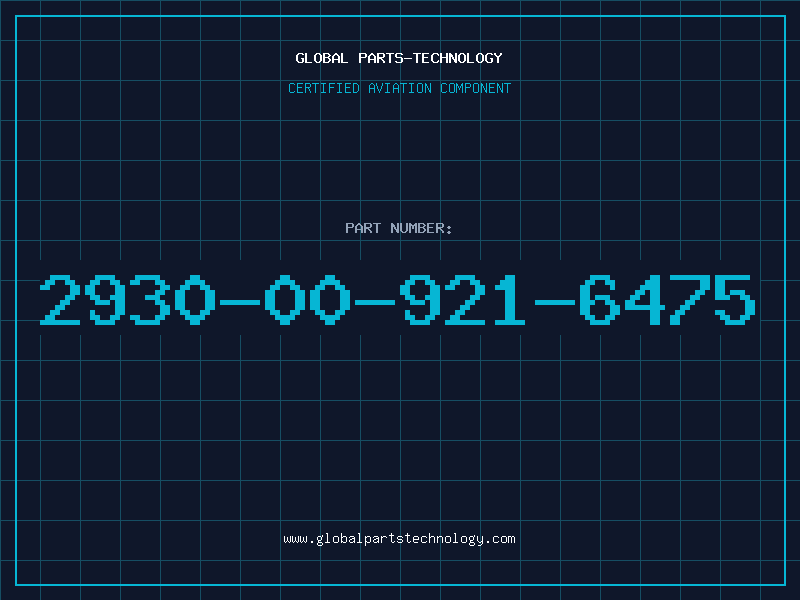 Aviation Part 2930-00-921-6475