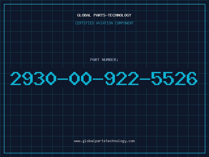 Aviation Part 2930-00-922-5526