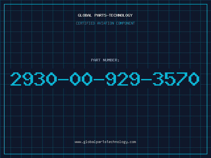 Aviation Part 2930-00-929-3570