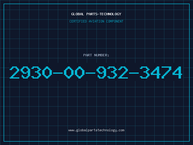 Aviation Part 2930-00-932-3474
