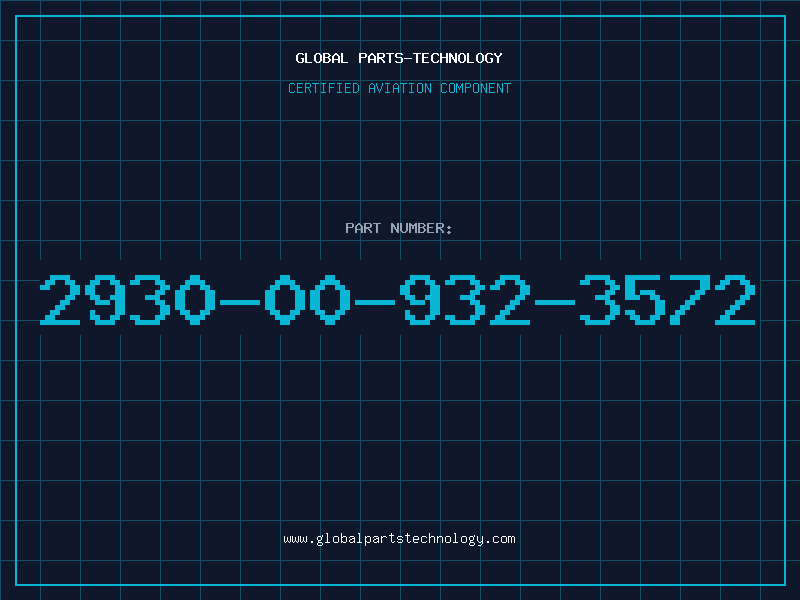 Aviation Part 2930-00-932-3572
