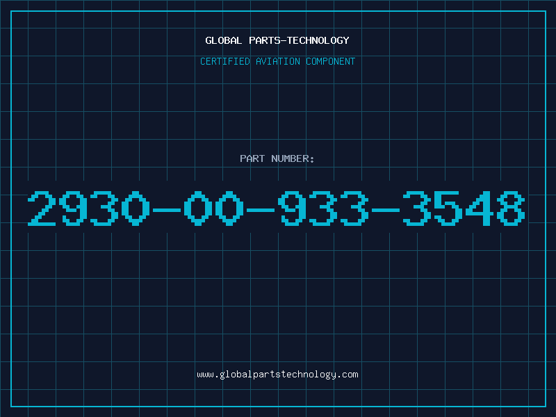 Aviation Part 2930-00-933-3548