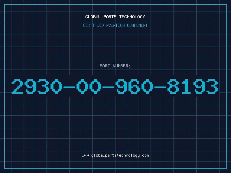 Aviation Part 2930-00-960-8193