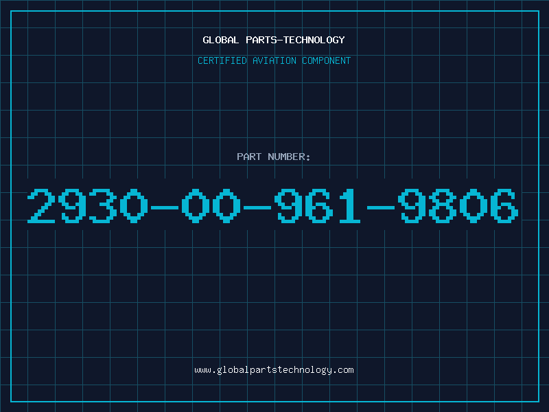 Aviation Part 2930-00-961-9806