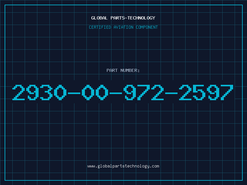 Aviation Part 2930-00-972-2597