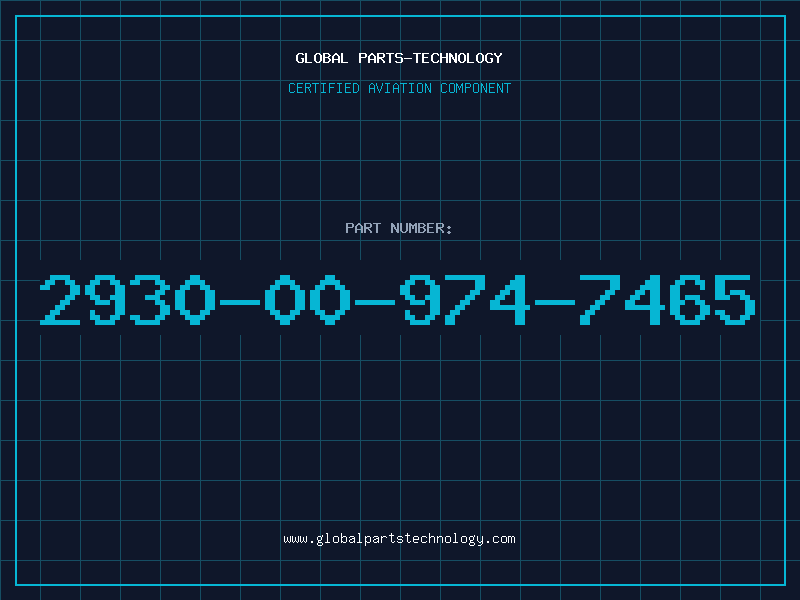 Aviation Part 2930-00-974-7465