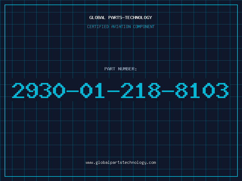 Aviation Part 2930-01-218-8103