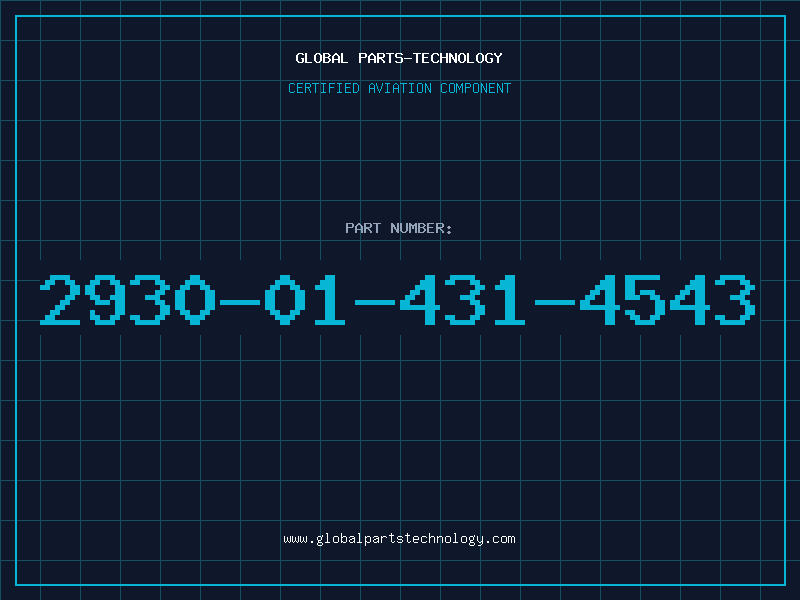 Aviation Part 2930-01-431-4543