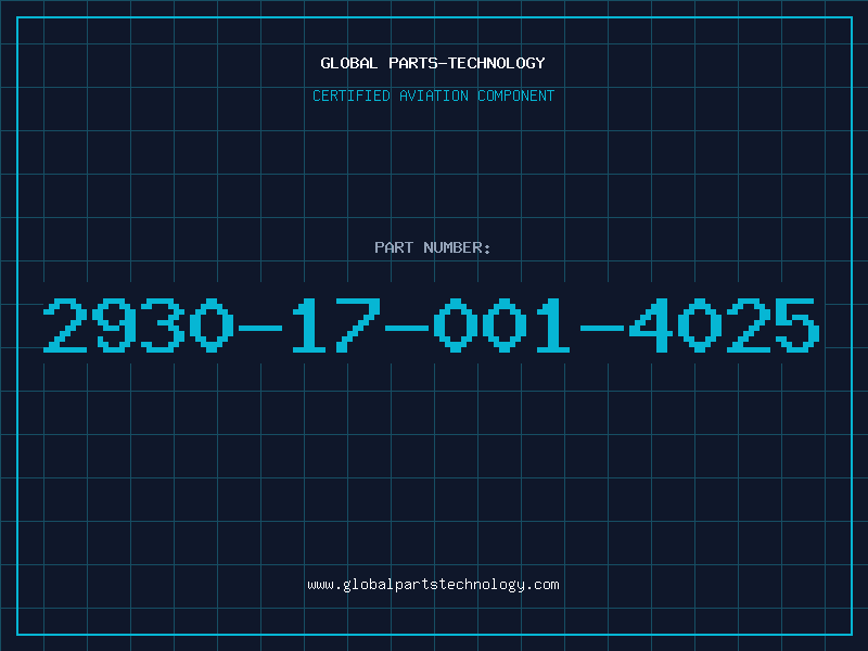 Aviation Part 2930-17-001-4025