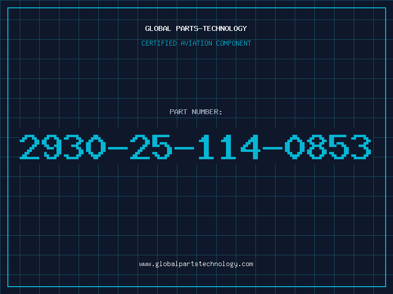 Aviation Part 2930-25-114-0853