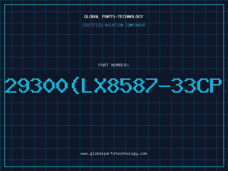 Aviation Part 29300(LX8587-33CP